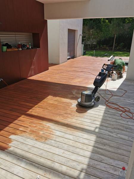 Modification et rénovation d'une terrasse