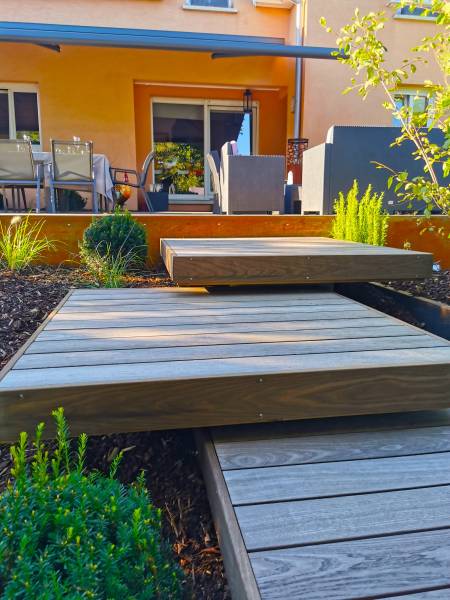 Nous concevons vos aménagements extérieurs en bois sur mesure